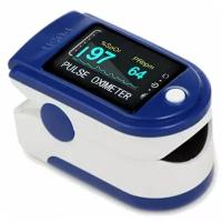 Пульсоксиметр LK-88 для измерения кислорода в крови Fingertip Pulse Oximeter + Батарейки в подарок