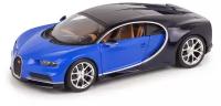 Модель автомобиля Bugatti Chiron 1:18 Bburago синий