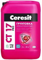 Грунтовка глубокого проникновения Ceresit CT 17 PRO, зима, 5 л