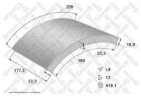 STELLOX 85-00944-SX 19030-10 накладки тормозных колодок ROR LM