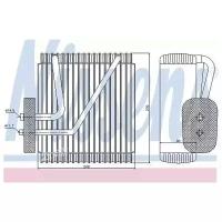 NISSENS 92161 Испаритель кондиционера