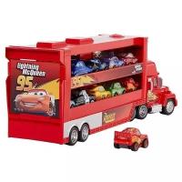 Новый Автовоз транспортер Мак Disney Pixar Тачки Mack Mini GNW34 на 18 мини машинок