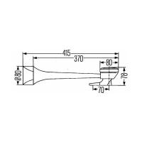 Звуковой сигнал Hella 3PB 005 411-001