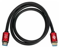 Кабель HDMI AT5941 ver 2.0 красно чёрные М-М - 2 метра