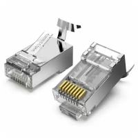 Коннектор Vention IDER0-10 RJ45 (8p8c), FTP cat. 7, под витую пару (10шт.)