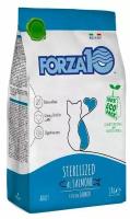 Корм сухой Forza10 Maintenance ADULT STERILIZED с лососем, для взрослых стерилизованных кошек,1 кг