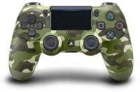 Геймпад Sony DualShock 4 v2 CUH-ZCT2, зеленый камуфляж