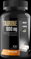 Аминокислота Maxler Taurine, 100 капсул по 1130 мг, Для производительности во время тренировок