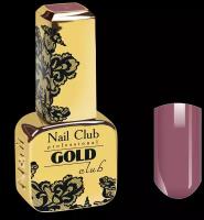 Nail Club professional Эмалевый гель-лак для ногтей с липким слоем GOLD CLUB 32 Passion, 13 мл