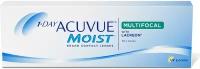 Контактные линзы ACUVUE 1-DAY MOIST MULTIFOCAL, 30 шт., R 8,4, D +1,5, ADD: средняя