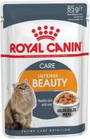 Royal Canin Intense Beauty пауч для красоты шерсти кошек (кусочки в желе) Мясо