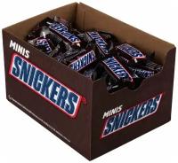 Шоколадные батончики Snickers minis / Сникерс Минис (7кг)