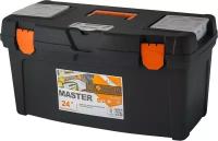 Ящик с органайзером BLOCKER Master BR6006, 61x31.5x31 см, 24'', черный/оранжевый