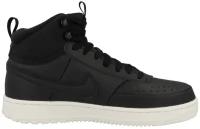 Кроссовки NIKE Court Vision Mid, размер 8US, черный, белый