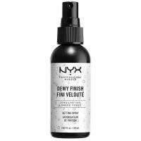 NYX professional makeup Спрей-фиксатор для макияжа Dewy Finish Setting Spray 60 мл