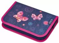 Herlitz Пенал снаполнением Butterfly Dreams 31 предмет (50008339), синий/розовый