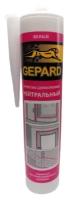 Герметик силиконовый нейтральный белый GEPARD (280ml)