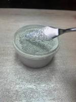 Пигмент перламутровый Супер серебряный белый, мерцающий 50 гр