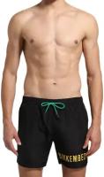 Плавки-шорты "Men's Swim Shorts Stowable - Black" / Bikkembergs / Черный / Размер 2XL