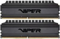 Оперативная память PATRIOT MEMORY Patriot DDR4 64Gb (2x32Gb) 3600MHz pc-28800 Viper Blackout (PVB464G360C8K)