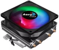 Кулер для процессора Cooler AeroCool Air Frost 4 125W / FRGB / 3-Pin / Intel 115*/775/1200/1700 /AMD / Heat pipe 6mm x4