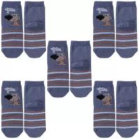 Носки Смоленская Чулочная Фабрика 5 пар, размер 16-18, серый