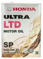 Масло моторное HONDA ULTRA MOTOR OIL LTD 5W30 SP (4л)