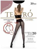 Колготки TEATRO Talia, 20 den, размер 5/5XL, черный