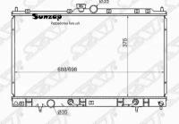 SAT MC0001-CS Радиатор Mitsubishi Lancer 02-10 / Lancer Cedia 00-03