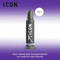 Мусс-пенка для укладки волос I.C.O.N. / OG FOAM Styling Mousse 170 гр