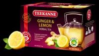 Чайный напиток травяной Teekanne Ginger & lemon в пакетиках