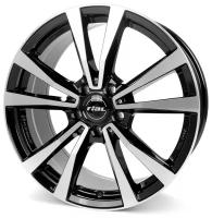 Rial M12X 8 R19 PCD:5/112 ET:61 DIA:66.5 diamond black front polished