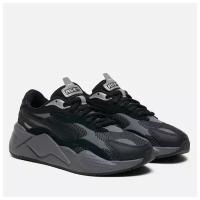 Кроссовки Puma RS-X3 Puzzle чёрный, Размер 37 EU