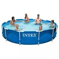 Каркасный бассейн INTEX METAL FRAME POOL 28210, 366х76 см