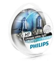 Комплект Галогенных Ламп 2шт H7 12v 55w Px26d Diamond Vision (5000k, Белый Свет) Philips арт. 12972DVS2