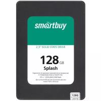 Твердотельный накопитель SSD SMARTBUY Splash 128GB, 2,5", SATA III, черный, SBSSD-128GT-MX902-25S3