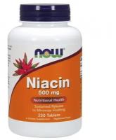 NOW Foods Niacin 500mg 250таб