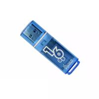 Флеш-накопитель Smartbuy Glossy series 16GB Blue, синий