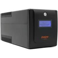 Exegate EP212519RUS ИБП Exegate Power Smart ULB-1000 LCD (1000VA, Black, 2 евророзетки+2 розетки IEC320, USB)