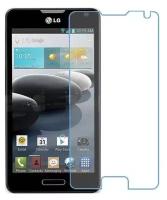 LG Optimus F6 защитный экран из нано стекла 9H одна штука