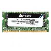 Оперативная память Corsair ValueSelect 4 ГБ DDR3 1333 МГц SODIMM CL9 CMSO4GX3M1A1333C9