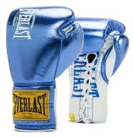 Перчатки боевые Everlast 1910 Classic 10oz синие