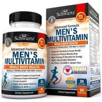 BioSchwartz Advanced Formula Men`s Multivitamin (мультивитамины для мужчин) 60 капсул