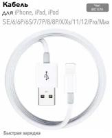 Оригинал зарядный кабель Foxconn USB-Lightning для IPhone и IPad в блистерной упаковке