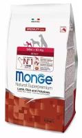 Monge Dog Speciality Mini корм для взрослых собак мелких пород (ягненок с рисом и картофелем) 2,5 кг