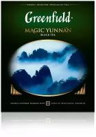 Greenfield чай черный пакетированный Magic Yunnan 2г*100п