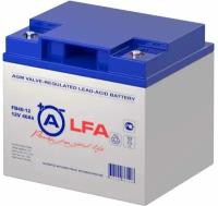 Аккумулятор ALFA FB 40-12 12В 40Ач (12V 40Ah) для ИБП и UPS, аккумулятор для детского электромобиля, мотоцикла, эхолота, освещения сигнализации