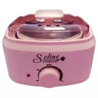 Воскоплав баночный SOLINE CHARMS PRO WAX АХ-200 розовый