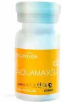 Контактные линзы AQUAMAX 38 1 линза R 8.6 SPH +3.50, 6 месяцев