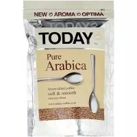 Кофе растворимый Today Pure Arabica сублимированный, пакет